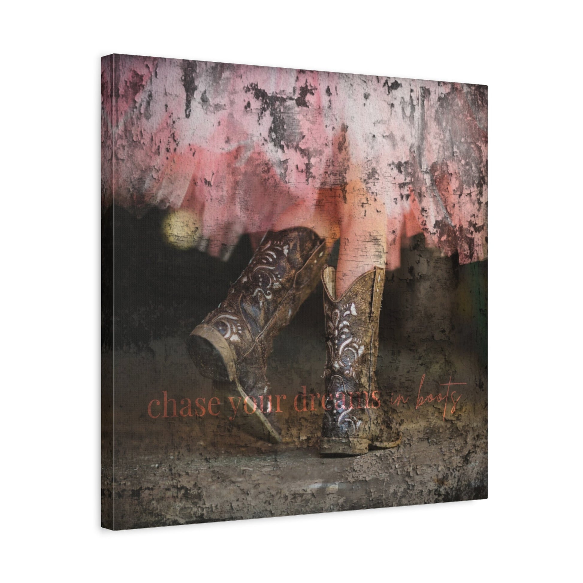 Twirl into Dreams Canvas - Cowgirl Home & Ranch