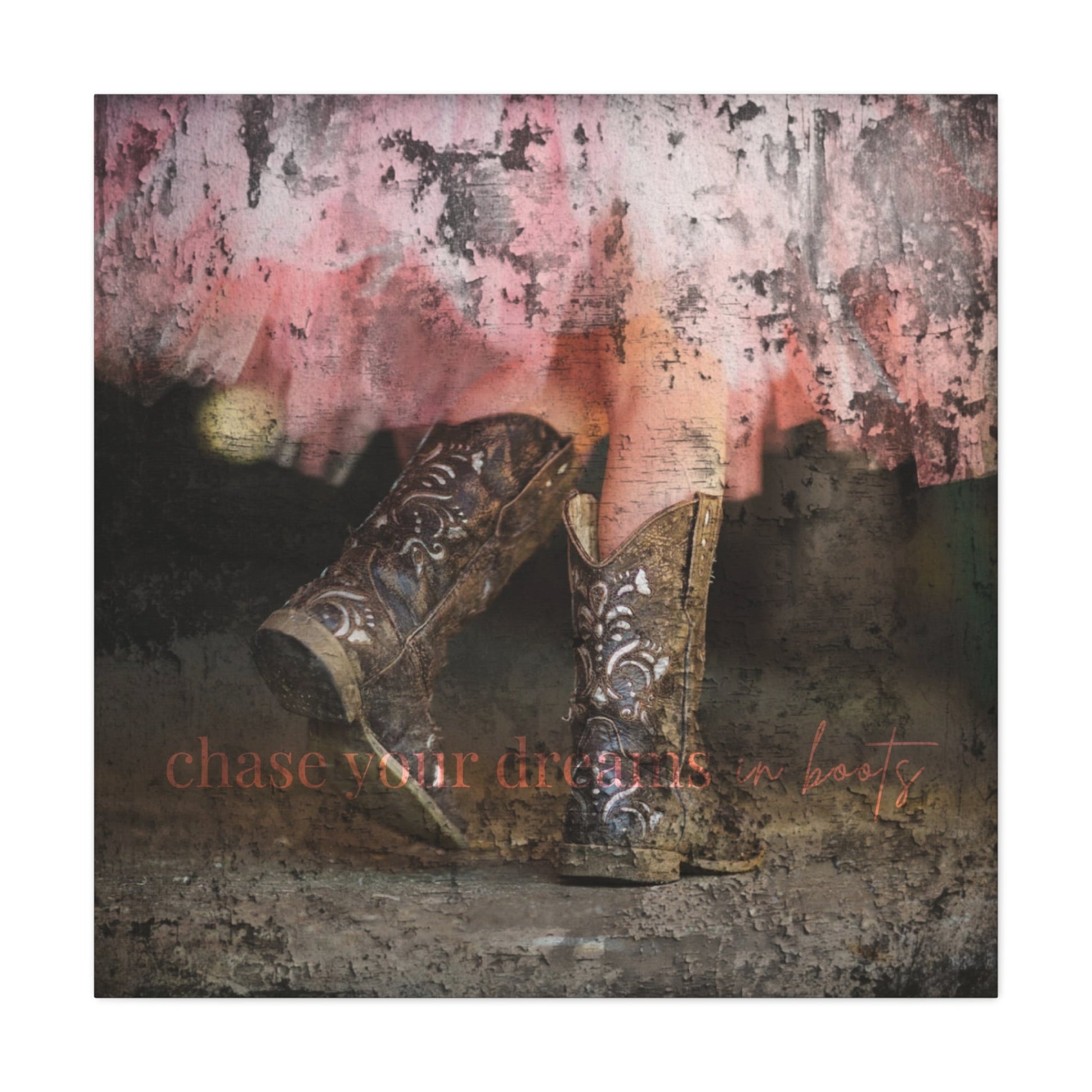 Twirl into Dreams Canvas - Cowgirl Home & Ranch