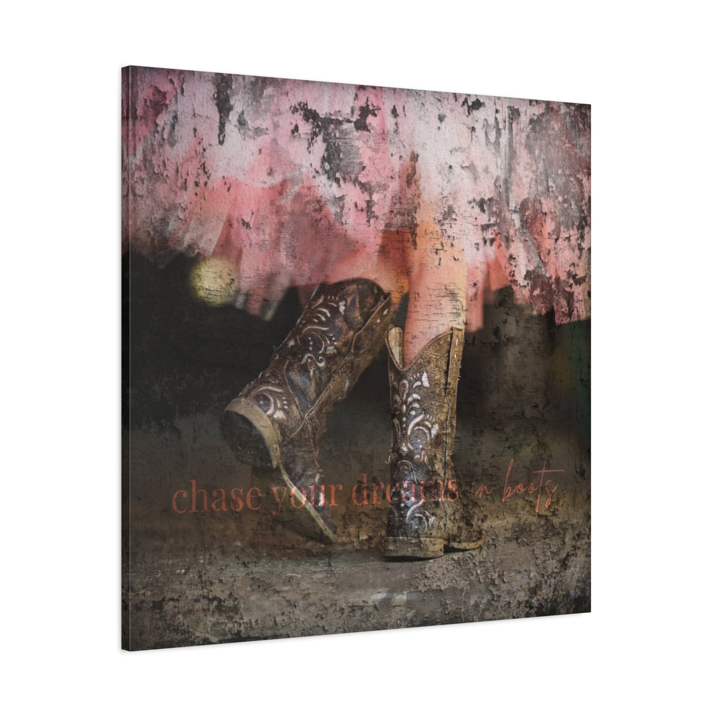 Twirl into Dreams Canvas - Cowgirl Home & Ranch