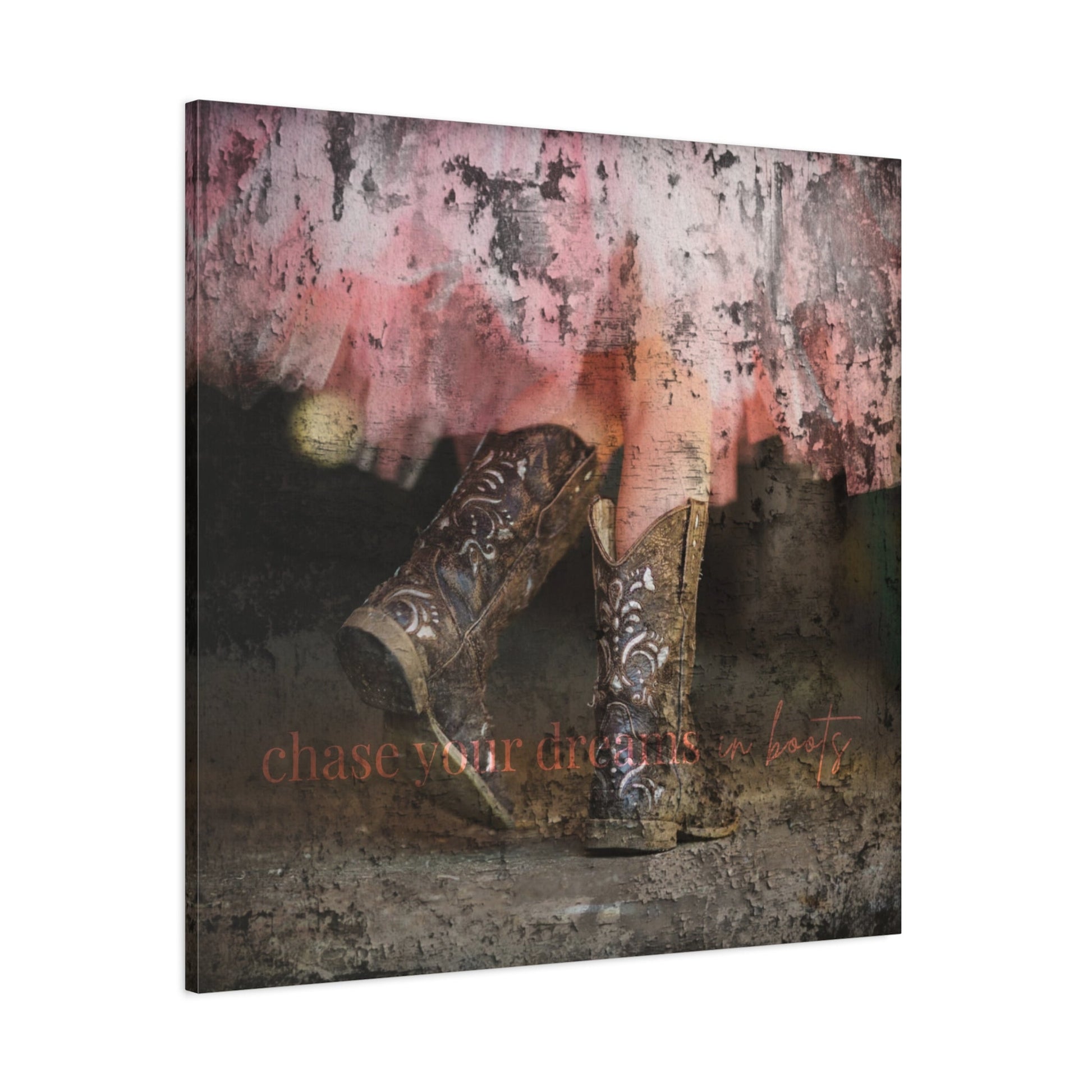 Twirl into Dreams Canvas - Cowgirl Home & Ranch
