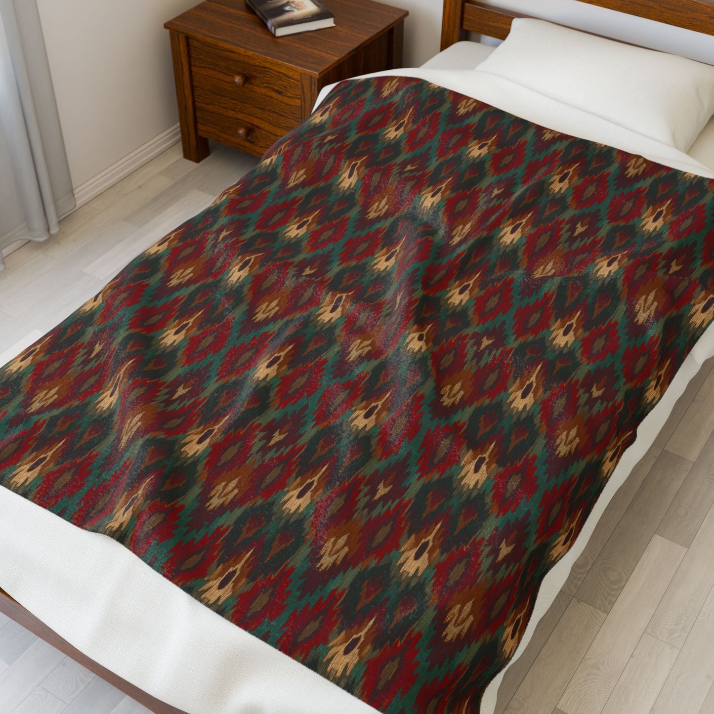 Velveteen Plush Blanket - Cowgirl Home & Ranch