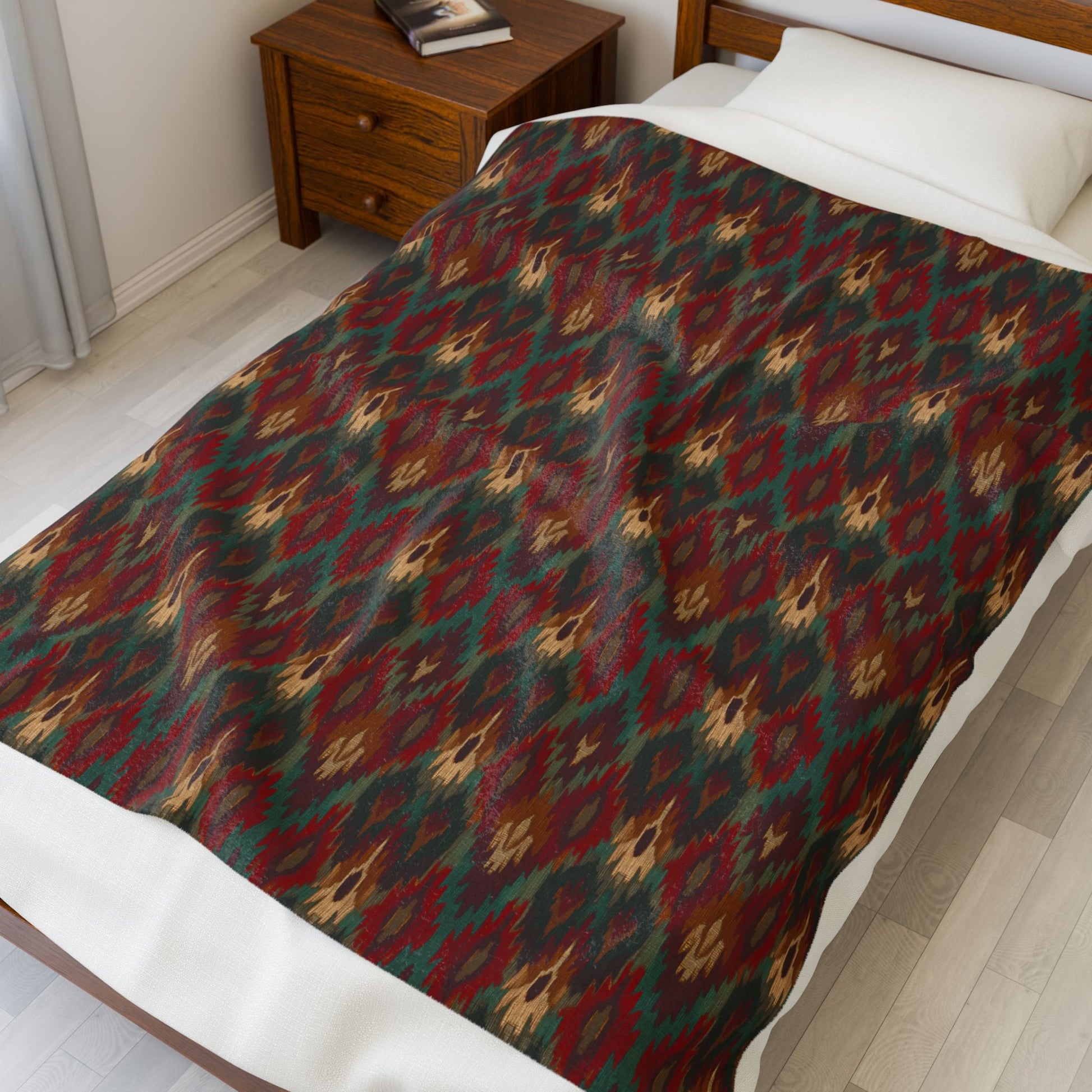 Velveteen Plush Blanket - Cowgirl Home & Ranch