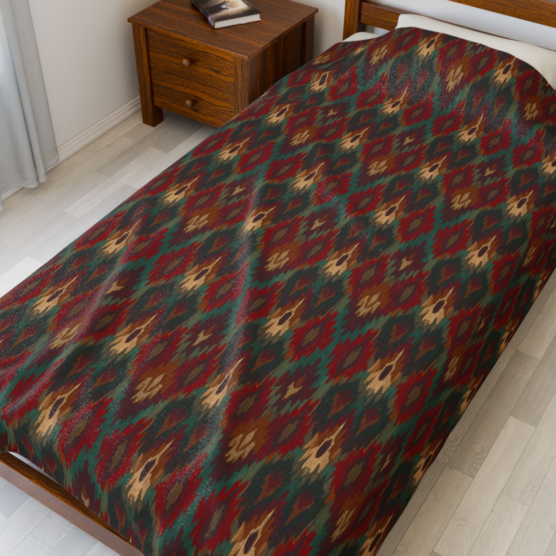 Velveteen Plush Blanket - Cowgirl Home & Ranch