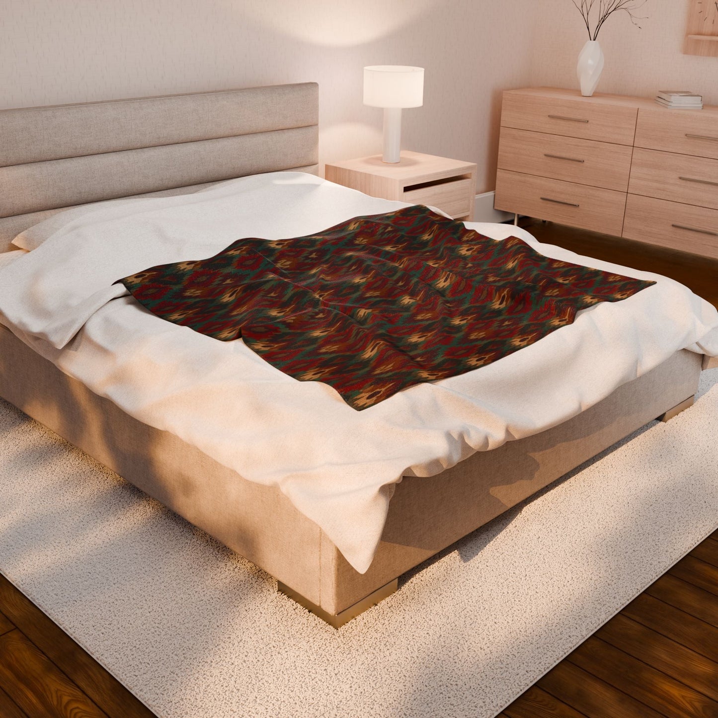 Velveteen Plush Blanket - Cowgirl Home & Ranch